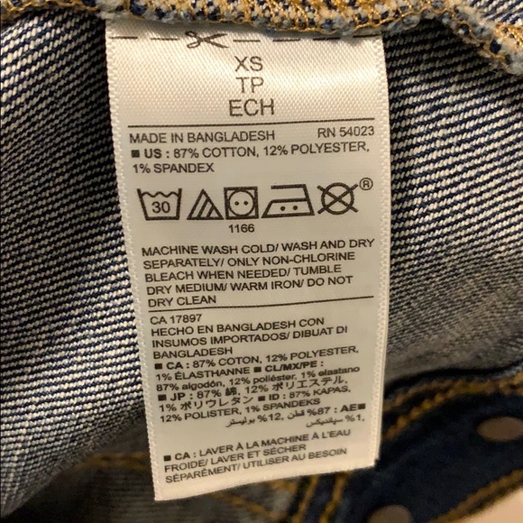 Old Navy Denim Jacket XS - Picture 5 of 5